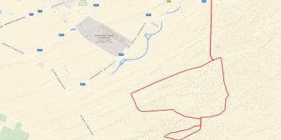 Al Qudra循环路径的位置地图