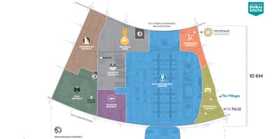 迪拜南的位置地图