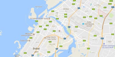 迪拜Sonapur地图